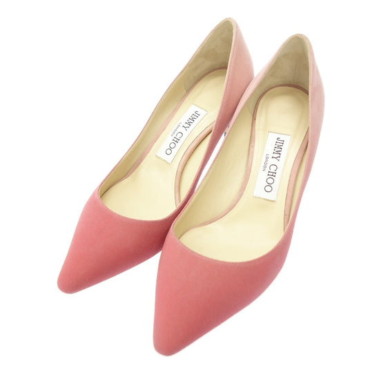 Very good condition◆JIMMY CHOO Gradient Pumps Suede Ladies Pink Size 36 JIMMY CHOO [AFC31] 