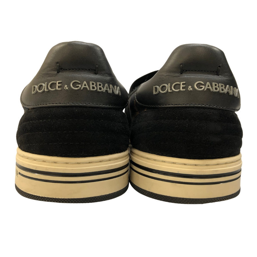 ドルチェ＆ガッバーナ スリッポン レオパード柄 レディース サイズ6.5 DOLCE＆GABBANA 約23.5cm【AFD15】