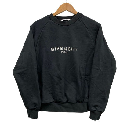 中古◆ジバンシー スウェット ロゴ ブラック メンズ サイズS GIVENCHY 【AFB5】