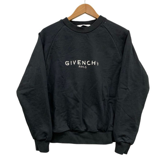 中古◆ジバンシー スウェット ロゴ ブラック メンズ サイズS GIVENCHY 【AFB5】