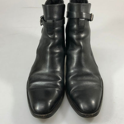 サンローラン ジョッパーブーツ 443200 エディ期 カーフ ブラック サイズ42 メンズ SAINT LAURENT 約27.0cm【AFC47】