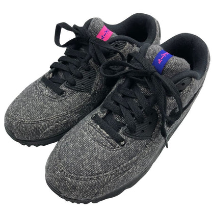 ナイキ ループウィラー スニーカー エアマックス 90 ニット ローカット 19年製 CQ7854-001 グレー メンズ サイズ25.5cm  NIKE × LOOPWHEELER 約25.5cm【AFD9】