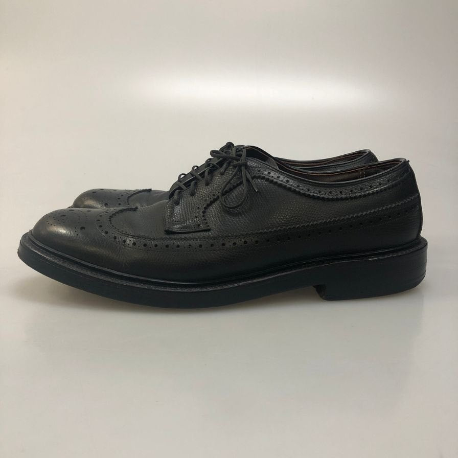 ハノーバー ウイングチップ グレインレザー サイズUS8.5C メンズ  HANOVER 約26.5cm【AFC45】