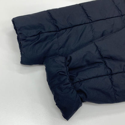 美品◆ザ ノースフェイス リバーシブル NY82180 ダウンジャケット フーディ メンズ カーキ ブラック サイズL THE NORTH FACE 【AFA21】