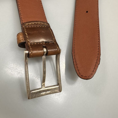 ハイランド レザーベルト ホーウィン シェル コードバン USA製 メンズ サイズ 34インチ 85cm ブラウン HIGHLAND HORWEEN【AFI20】
