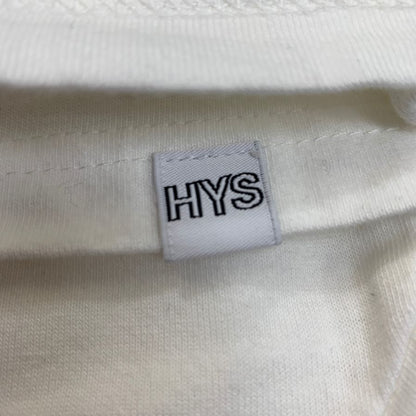 極美品◆ヒステリックグラマー 長袖Tシャツ DO ANYTHING ホワイト メンズ サイズM HYSTERIC GLAMOUR 【AFB34】