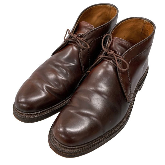 オールデン ビームス別注 レザーシューズ 1339 コードバン ブラウン UK6B メンズ ALDEN ビジネスシューズ 約24.0cm【LA】【中古】