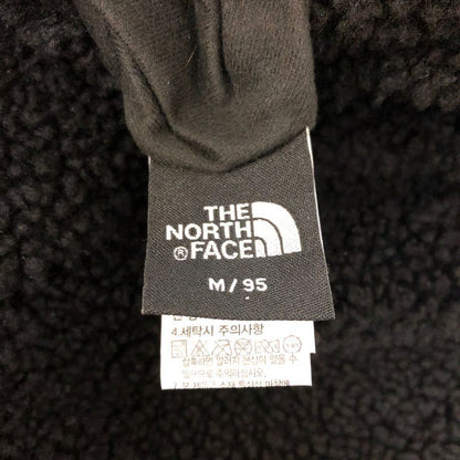 美品◆ザノースフェイス ボアフリースアノラックパーカー リバーシブル NJ4FP56A メンズ サイズ M  ブラック THE NORTH FACE 【AFA17】