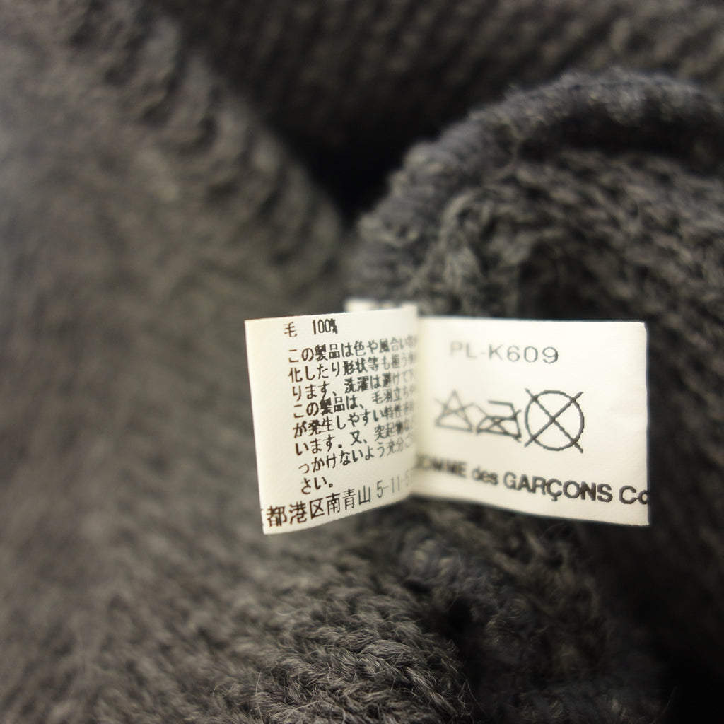 状况非常好 ◆ COMME des GARCONS HOMME PLUS 米奇针织帽 灰色 PL-K609 COMME des GARCONS HOMME PLUS [AFI21] 