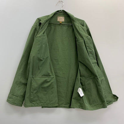 美品◆ポロ ラルフローレン 国内正規 ミリタリーシャツジャケット メンズ サイズL カーキ Polo Ralph Lauren 【AFB33】