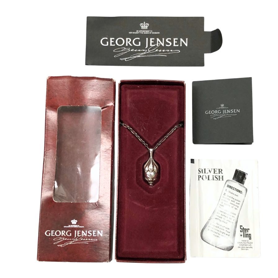 ジョージジェンセン ネックレス ヘリテージ 1991 シルバー925 GEORG JENSEN【AFI3】