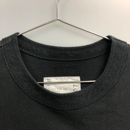 中古◆サカイ 半袖Tシャツ 刺繍ロゴポケット ブラック サイズ3 25ｰ01071S Sacai 【AFA21】