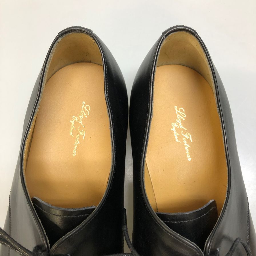 ロイドフットウェア レザーシューズ  2824ER01 Uチップ カーフ ブラック サイズUK9.5E Lloyd Footwear 約28.0cm【AFC1】