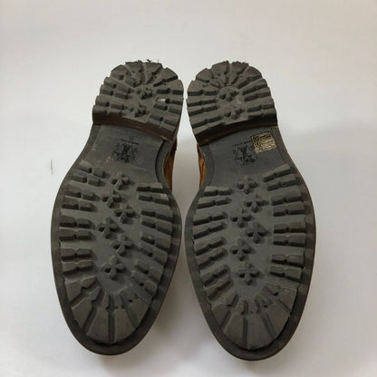 ブルネロ クチネリ レザーシューズ ストレートチップ スエード メンズ サイズ40 ブラウン Brunello Cucinelli 約25.5cm【AFC48】