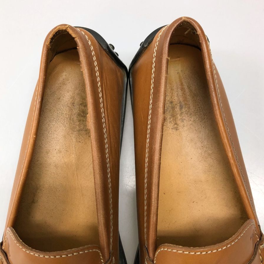 トッズ ローファー ドライビング カーフ ブラウン サイズ6 TODS