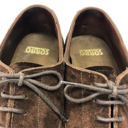 クロケット&ジョーンズ ベルグレイブ スウェード メンズ サイズ 8 ブラウン CROCKETT＆JONES 約26.5cm【AFC41】