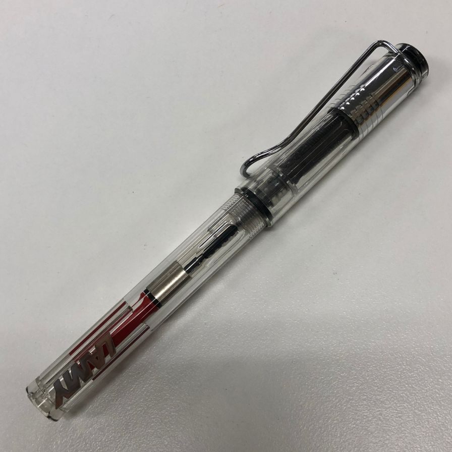 ラミー 万年筆 サファリ 透明 クリア B LAMY【AFI17】