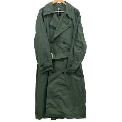 未使用◆ヒューベント トレンチコート カーキ メンズ サイズ3 HUM VENT ALGA TRENCH COAT 【AFA14】