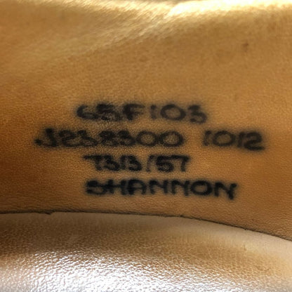 チャーチ レザーシューズ プレーントゥ シャノン メンズ ブラウン サイズ65F Church’s Shannon ビジネスシューズ 約25.5cm【LA】【中古】