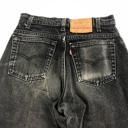リーバイス デニム 560 90S ボタン裏585 USA製 ブラック メンズ W29 L34 LEVI’S 【AFB44】