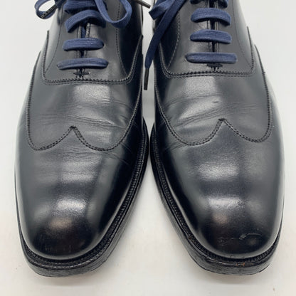 クロケット＆ジョーンズ TAVISTOCK イミテーションブローグ カーフ ブラック サイズUK6D Crockett & Jones 約24.5cm【AFC29】