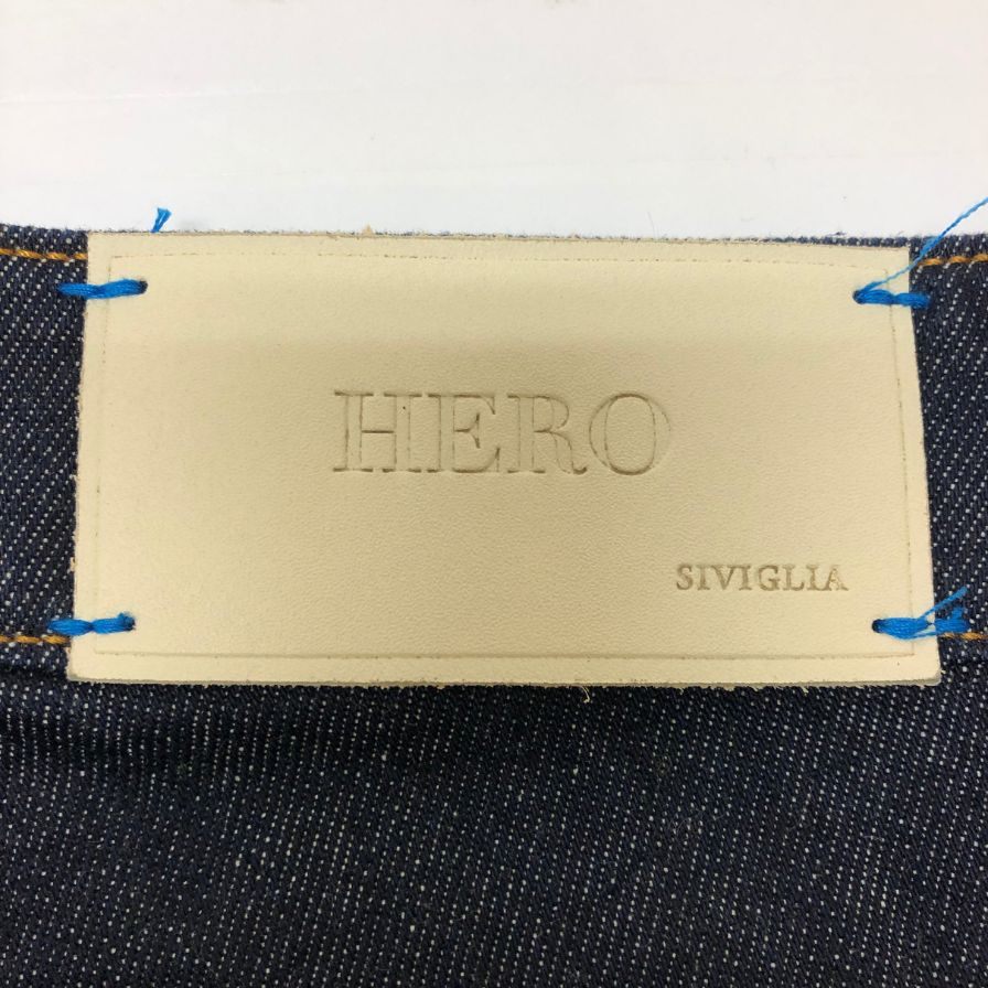 シビリア デニム パンツ テーパード アンクル ストレッチ リジット メンズ サイズ29 インディゴ SIVIGLIA HERO 【AFB7】