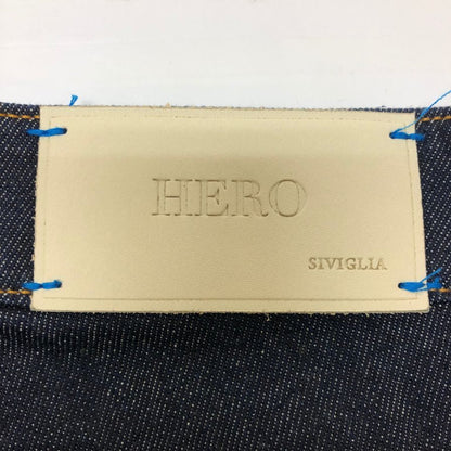 シビリア デニム パンツ テーパード アンクル ストレッチ リジット メンズ サイズ29 インディゴ SIVIGLIA HERO 【AFB7】