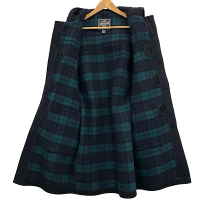 美品◆グローバーオール ダッフルコート 80S イングランド製 ネイビー ウール メンズ サイズUS36 gloverall 【AFA7】