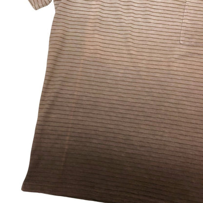 中古◆ロベルトコリーナ クルーネック Tシャツ ブラウングラデ メンズ 48サイズ Roberto Collina 【AFB45】