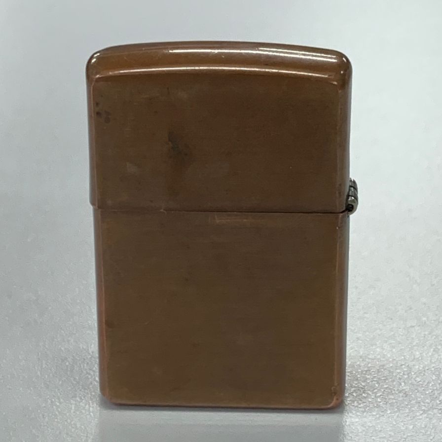 ジッポー ライター 2022年 ソリッド カッパー コッパー 銅 無垢 ブラウン系 ZIPPO COOPER【AFI12】【中古】