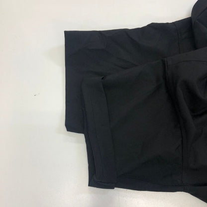 中古◆マーカウェア コンフォートフィット 半袖シャツ ウール100% メンズ サイズ2 ブラック MARKAWERE 【AFB3】