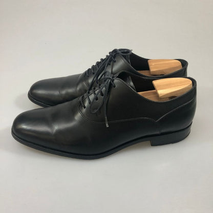 トッズ シューズ レースアップシューズ プレーントゥ レザー ブラック メンズ サイズ7 TOD’S 約26.0cm【AFC49】