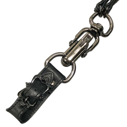 フット ザ コーチャー ウォレットチェーン シルバー金具 ブラック メンズ サイズF FOOT THE COACHER【AFI22】