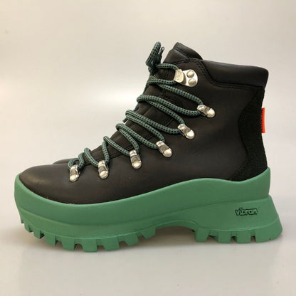 メレル ブーツ トレッキングブーツ Bristol MID レディース サイズ23 ブラック グリーン系 MERRELL 約23.0cm【AFD13】