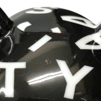 ベアブリック × ケースティファイ メディコムトイ ブラック BE@RBRICK × CASETiFY 10th Anniversary【AFI19】【中古】