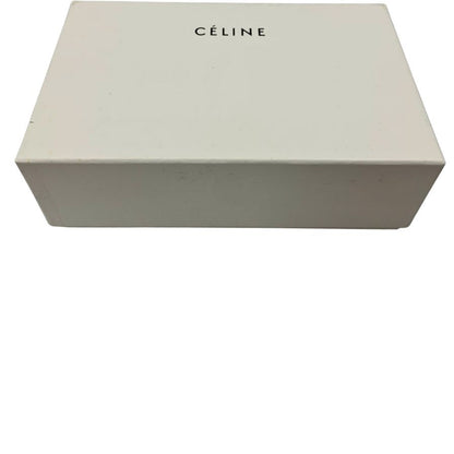 セリーヌ フラットシューズ バレリーナ ナッパレザー レッド系 レディース サイズ38 CELINE 約24.5cm【AFD15-2】