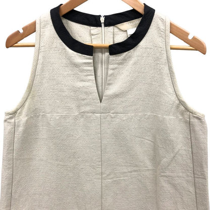 美品◆エス マックスマーラ リネン ノースリーブ ワンピース レディース サイズ 不明 ホワイト系 S Max Mara 【AFB5】