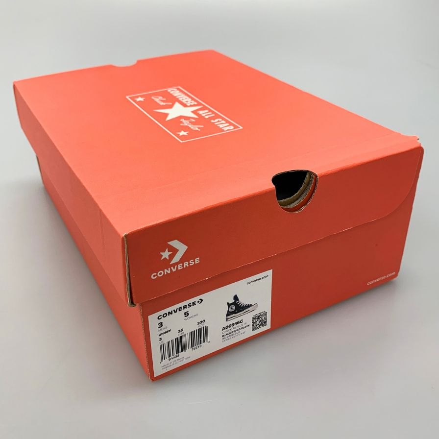 コンバース スニーカー チャックテイラー CT70 plus A00916C サイズ22cm レディース ブラック CONVERSE 約22.0cm【AFD1】