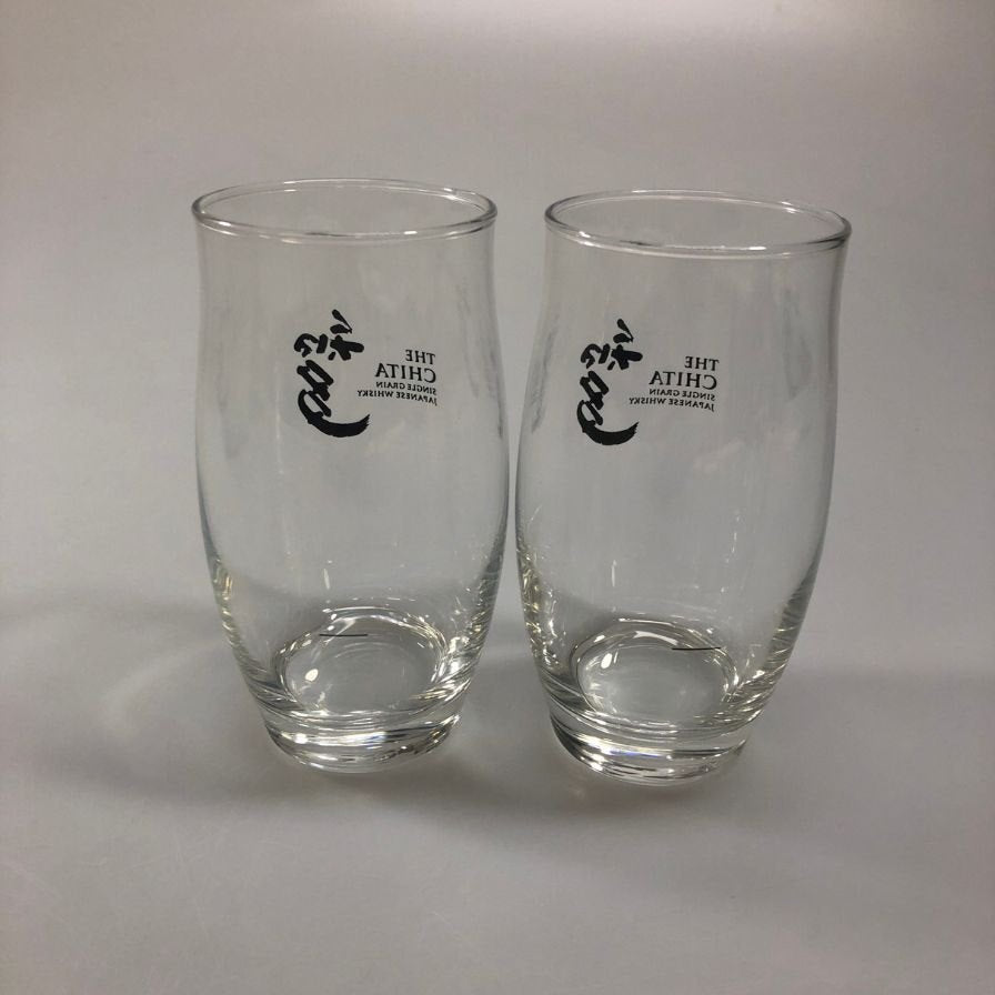 SUNTORY  知多 ウイスキー グラス 2個セット【AFI23】【中古】