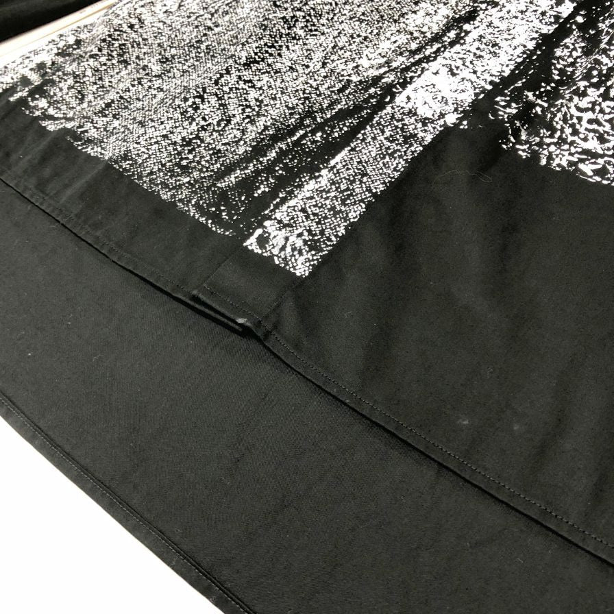 美品◆ディオール オム  シャツ ペイント ブラック メンズ サイズ 38ディオール オムDIOR HOMME 【AFB36】