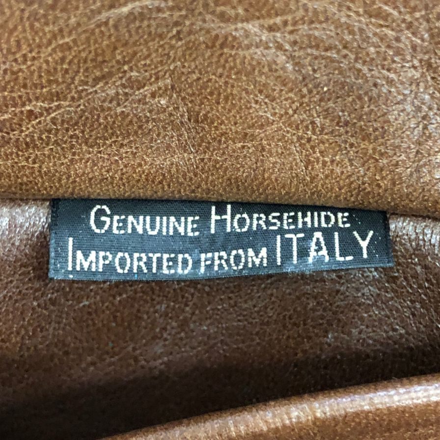 美品◆バズリクソンズ レザージャケット A-2 ホースハイド ワッペン メンズ ブラウン サイズ36 BUZZ RICKSON'S 【AFG1】