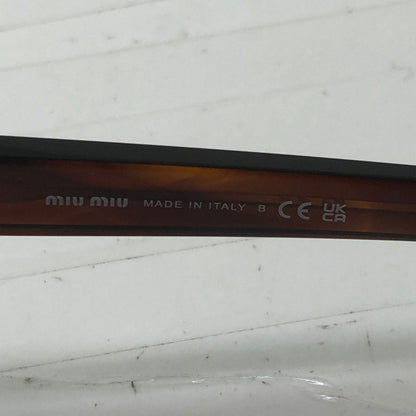 ミュウミュウ サングラス べっ甲 SMU A08ｰF レディース 61□12 26Eｰ80Q 140 2N MIUMIU【AFI18-2】