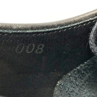 プラダ レザーシューズ プレーントゥ 本革 ブラック メンズ サイズ5.5 PRADA 約24.0cm【AFC7】