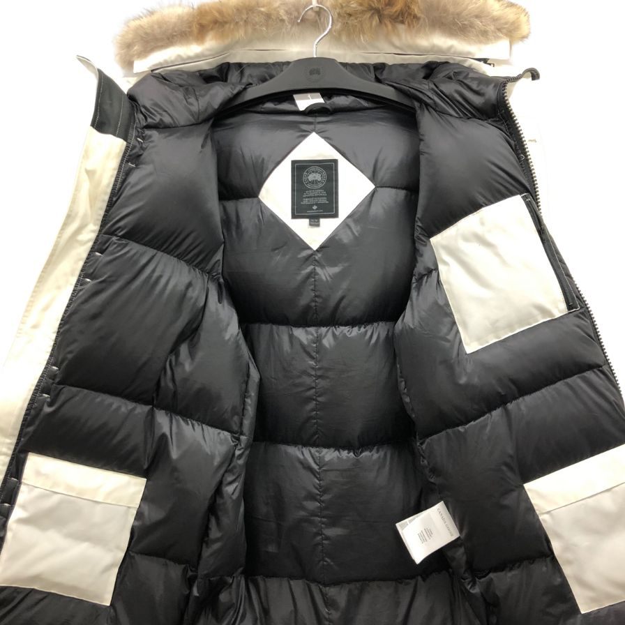 中古◆カナダグース ブラックレーベル ダウンジャケット シャトーパーカ 3426MB サイズXL メンズ ホワイト CANADA GOOSE BLACK LABEL 【AFA8】