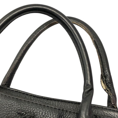 トリーバーチ ハンドバッグ ブラック シボレザー Tory Burch【AFE6】