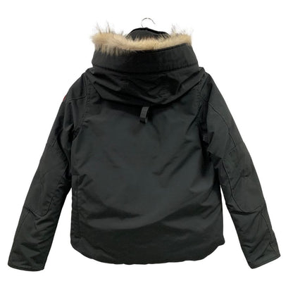 美品◆カナダグース ダウンジャケット ラッセルパーカ コヨーテファー 2301JM サイズM ブラック CANADA GOOSE 【AFA12】