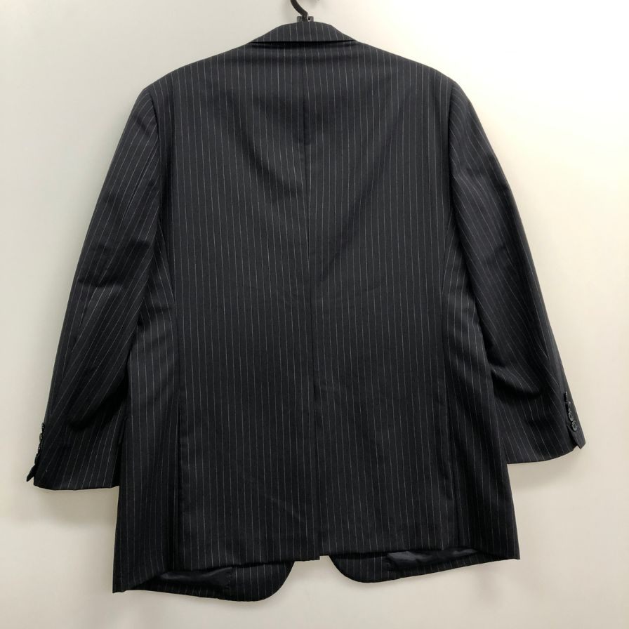 美品◆ブルックスブラザーズ 2B テーラードジャケット ネイビー ストライプ メンズ サイズ44REG Brooks Brothers 【AFF22】
