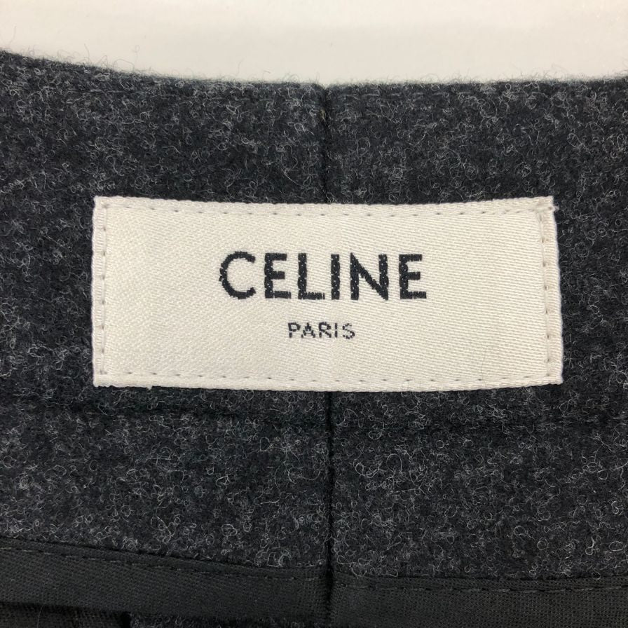 セリーヌ 23ssタックショートパンツ ブラック レディース サイズ46 CELINE 【AFB25】