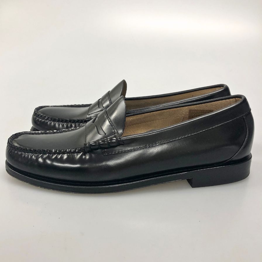 ジーエイチバス ローファー ウィージャンズ ラーソン サイズ9.5 メンズ ブラック G.H.Bass&Co. WEEJUNS LARSON ローファー 約28.0cm【LA】【中古】