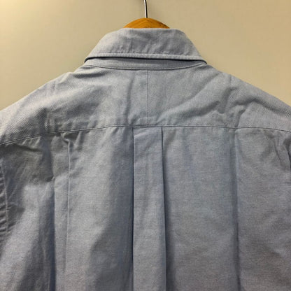 美品◆ビームス エフ ボタンダウンシャツ サックスブルー メンズ サイズ15 BEAMS F 【AFB38】